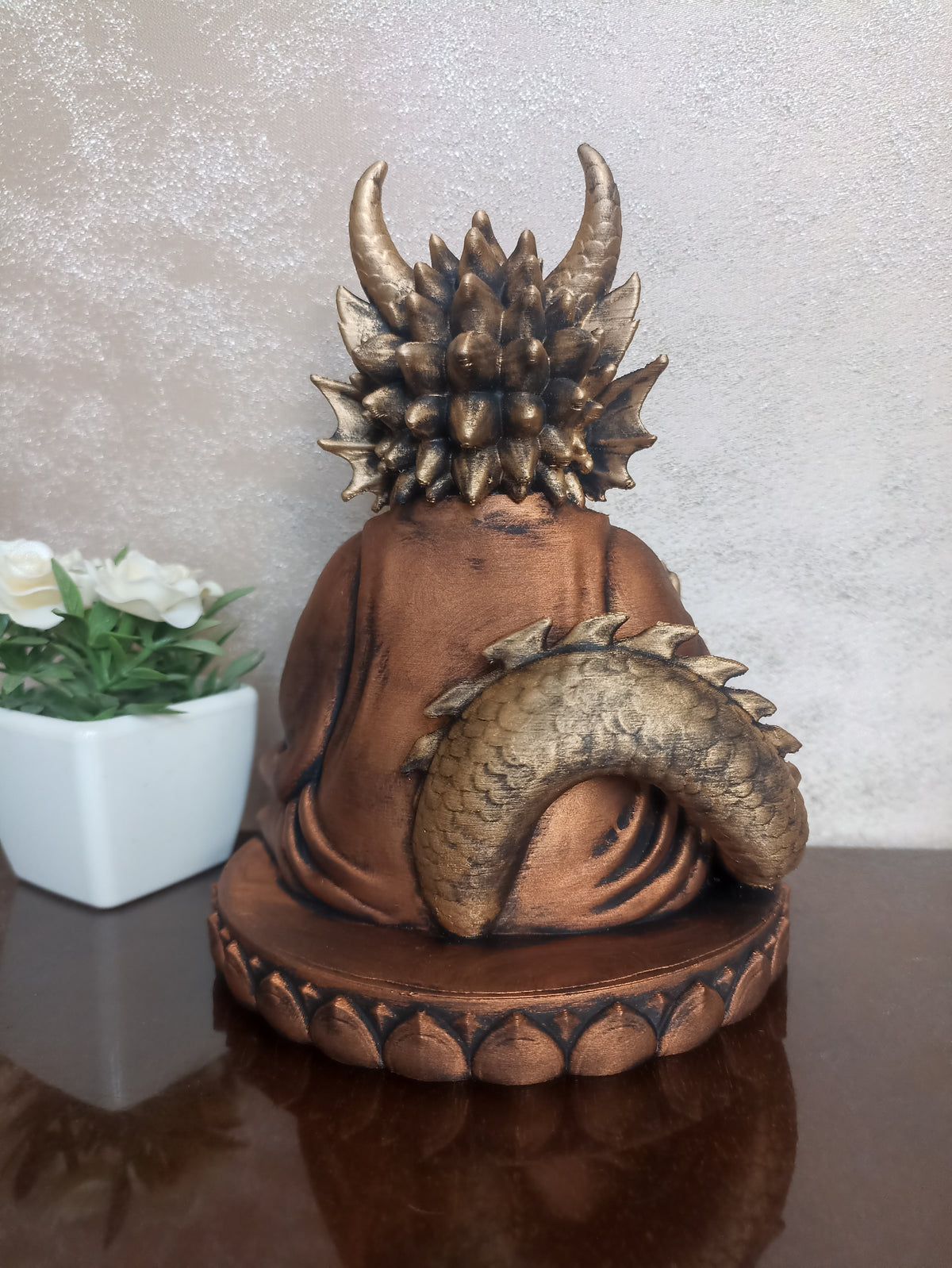 Dragon Buddha Statue