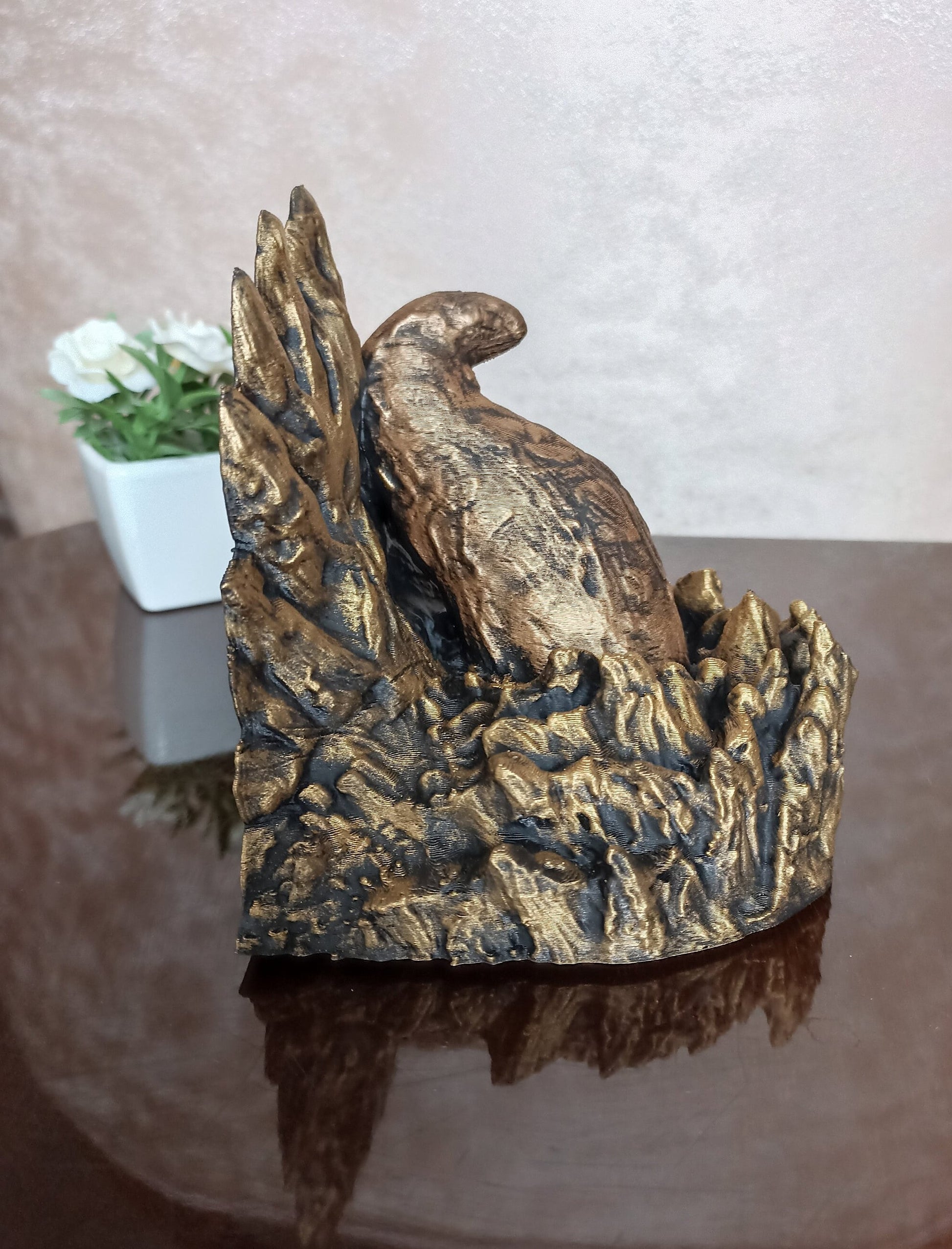 Dune Sandworm Bookend