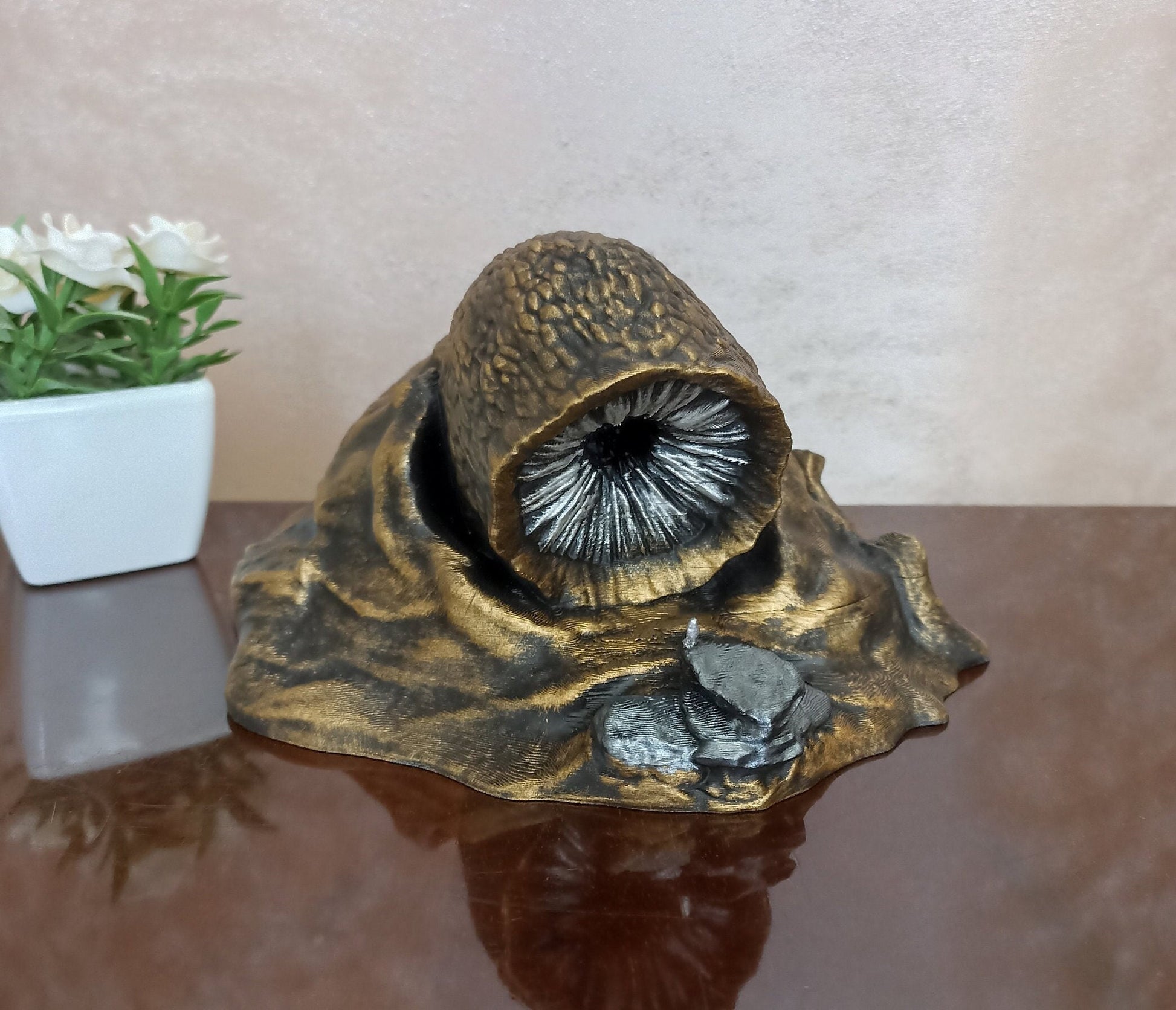 Dune Sandworm Figure Wormsign Diorama