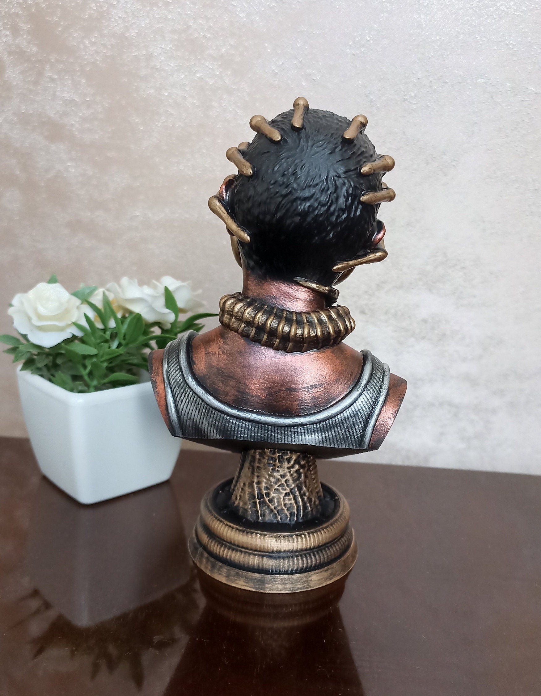 Alien Romulus Facehugger Bust, 3D Printed Statue