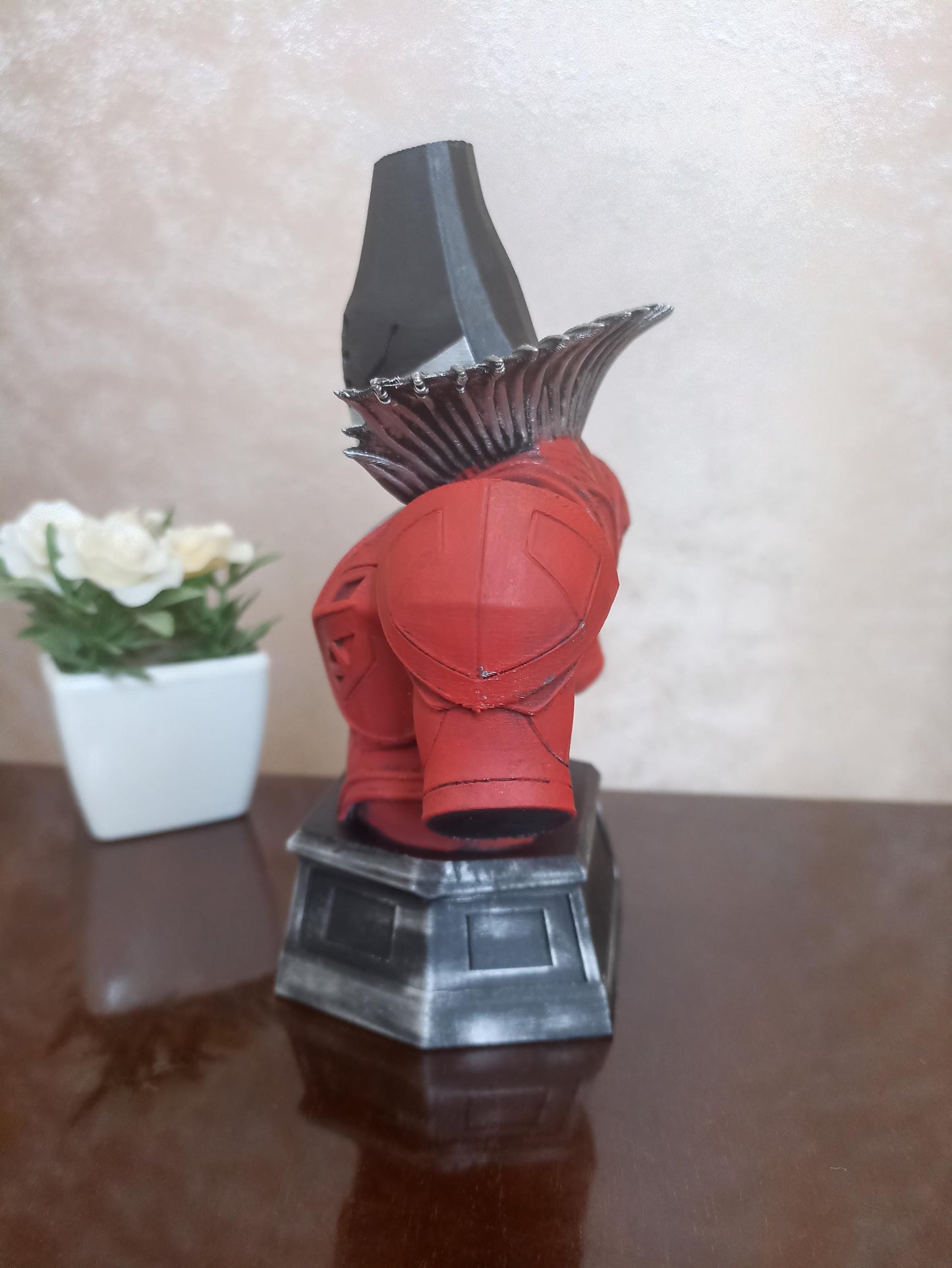 Rhulk Bust, 3D Printed Video Game Statue