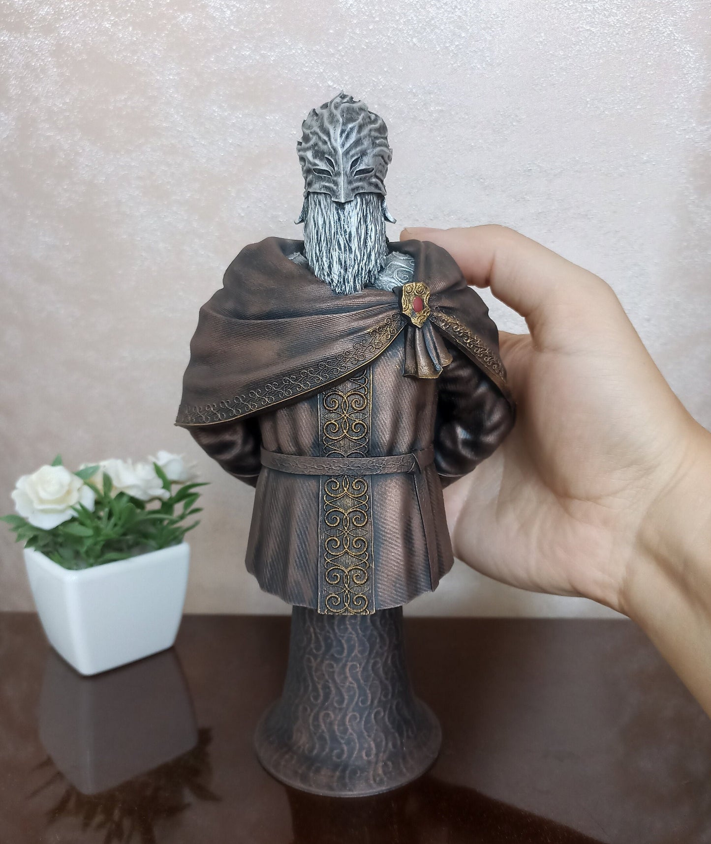 Elden Ring Shadow of the Erdtree fan art statue