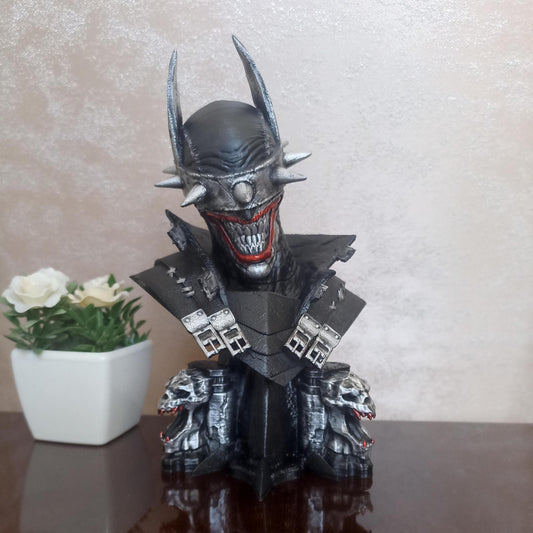 Batman Who Laughs 3D printed resin bust
