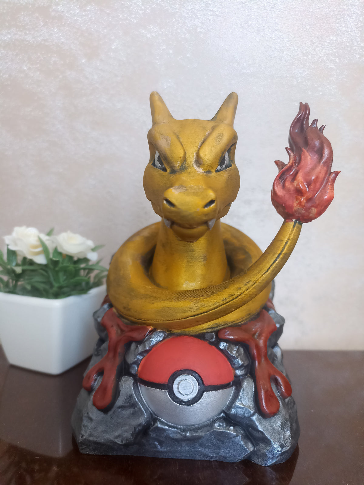 Charizard Statue, Pokemon Fan Art Figure