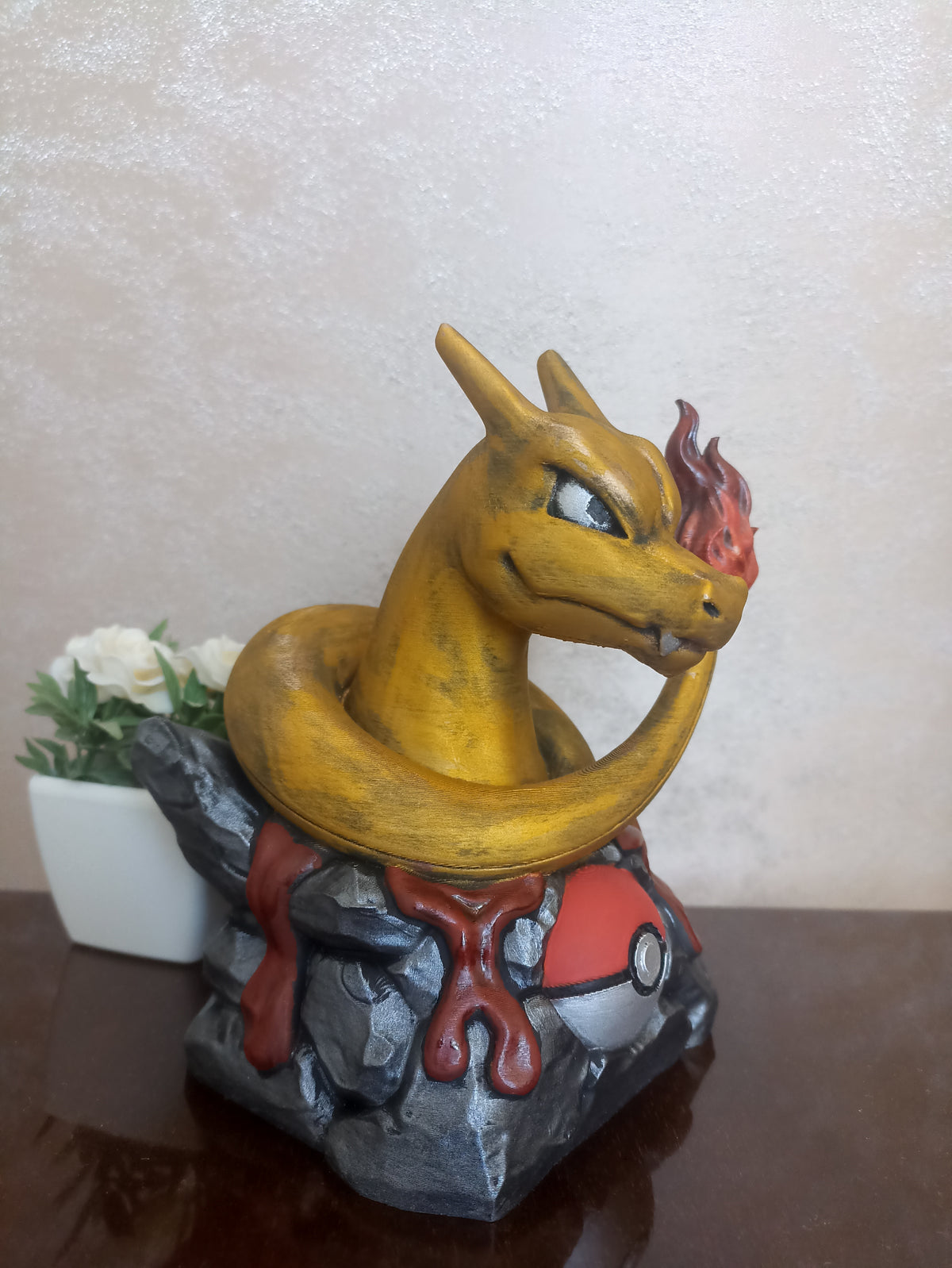 Charizard Statue, Pokemon Fan Art Figure