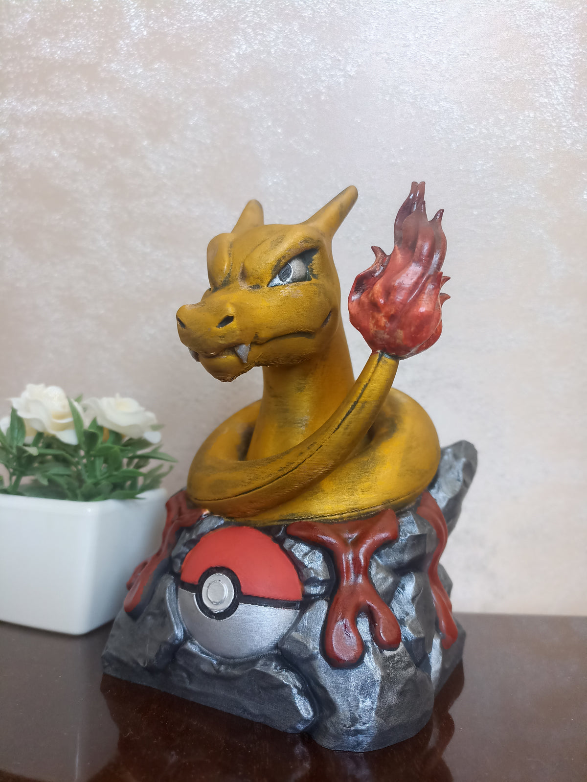 Charizard Statue, Pokemon Fan Art Figure