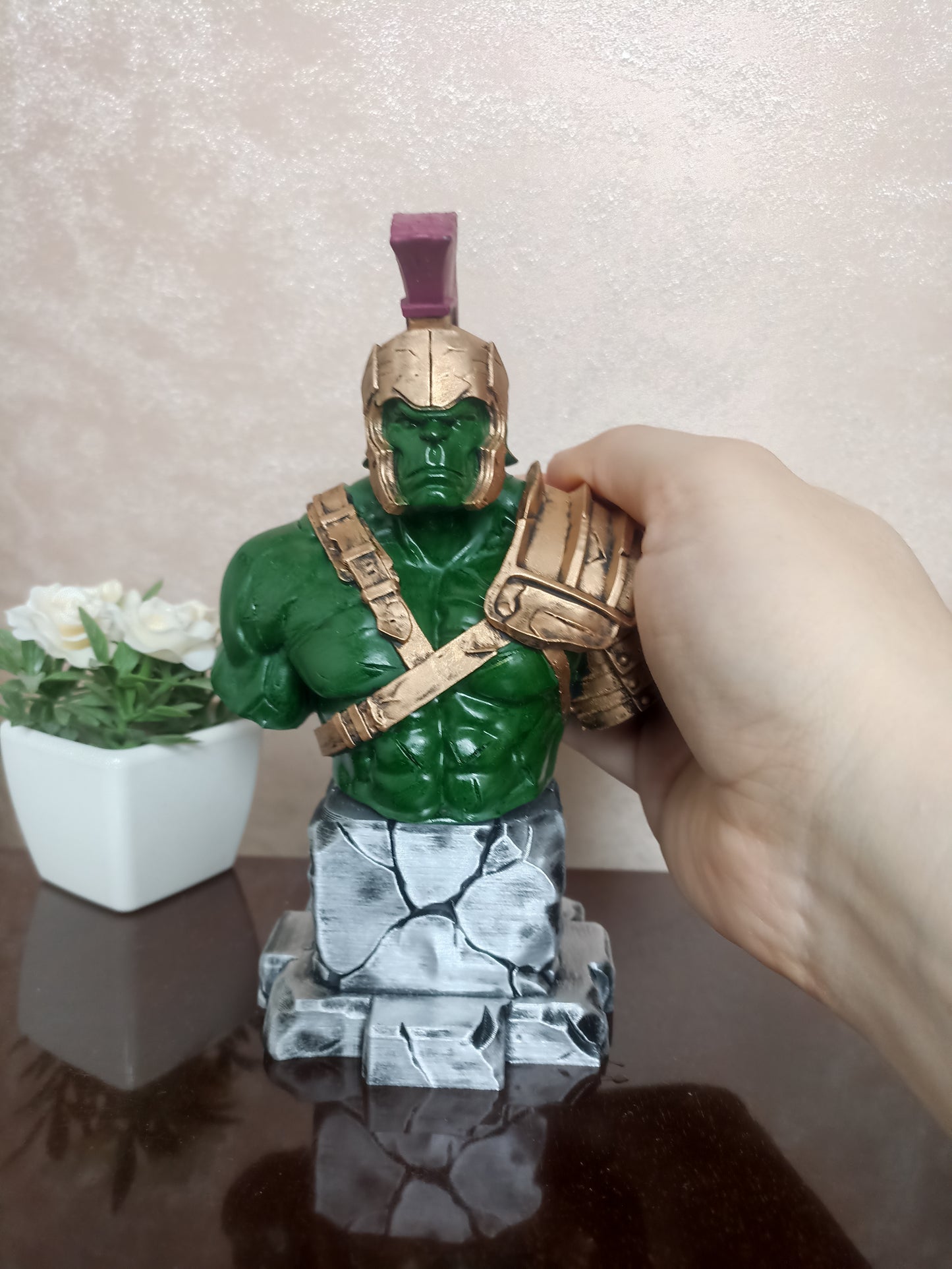 Marvel fan art hand-painted collectible figure