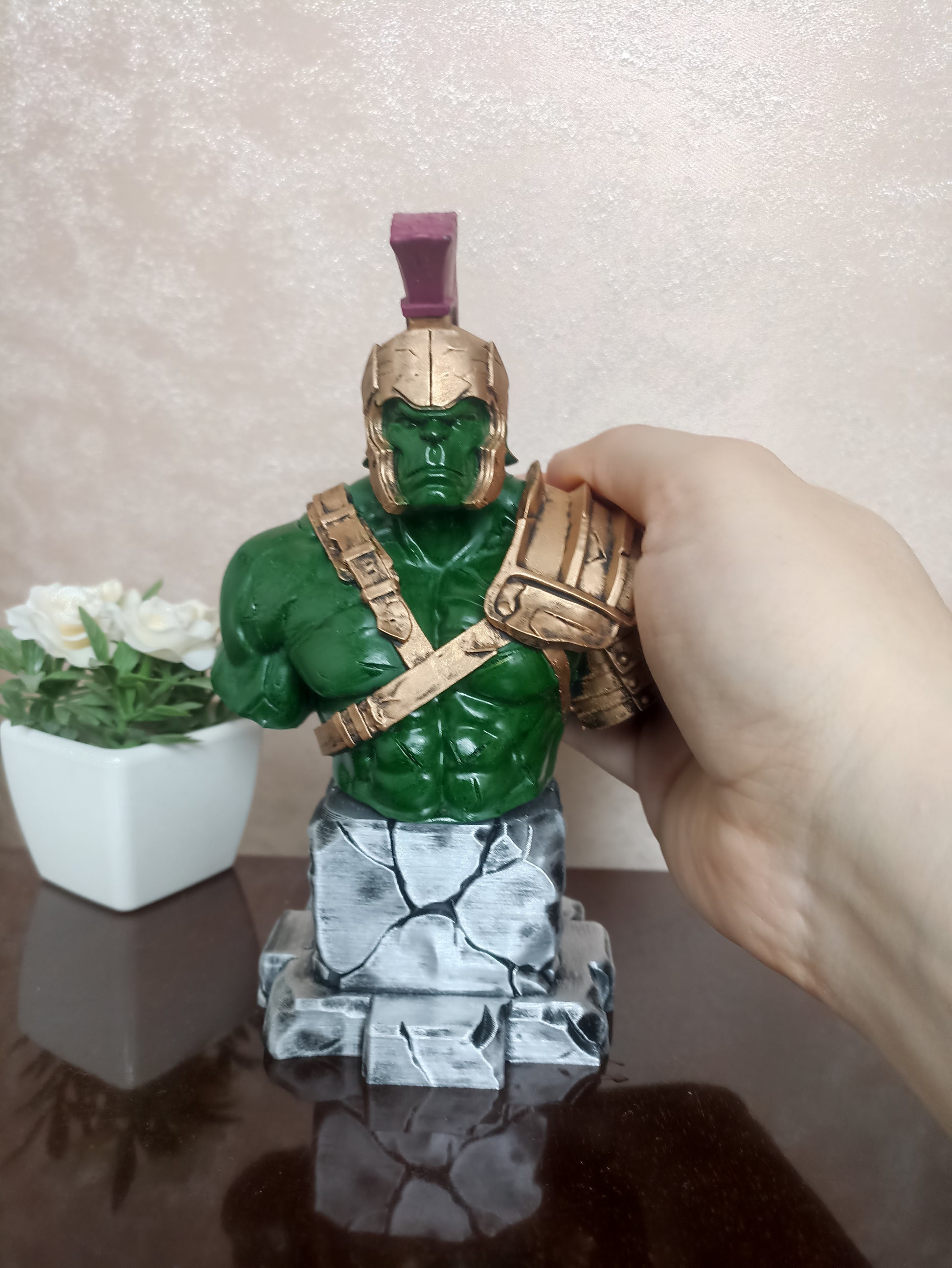 Marvel fan art hand-painted collectible figure