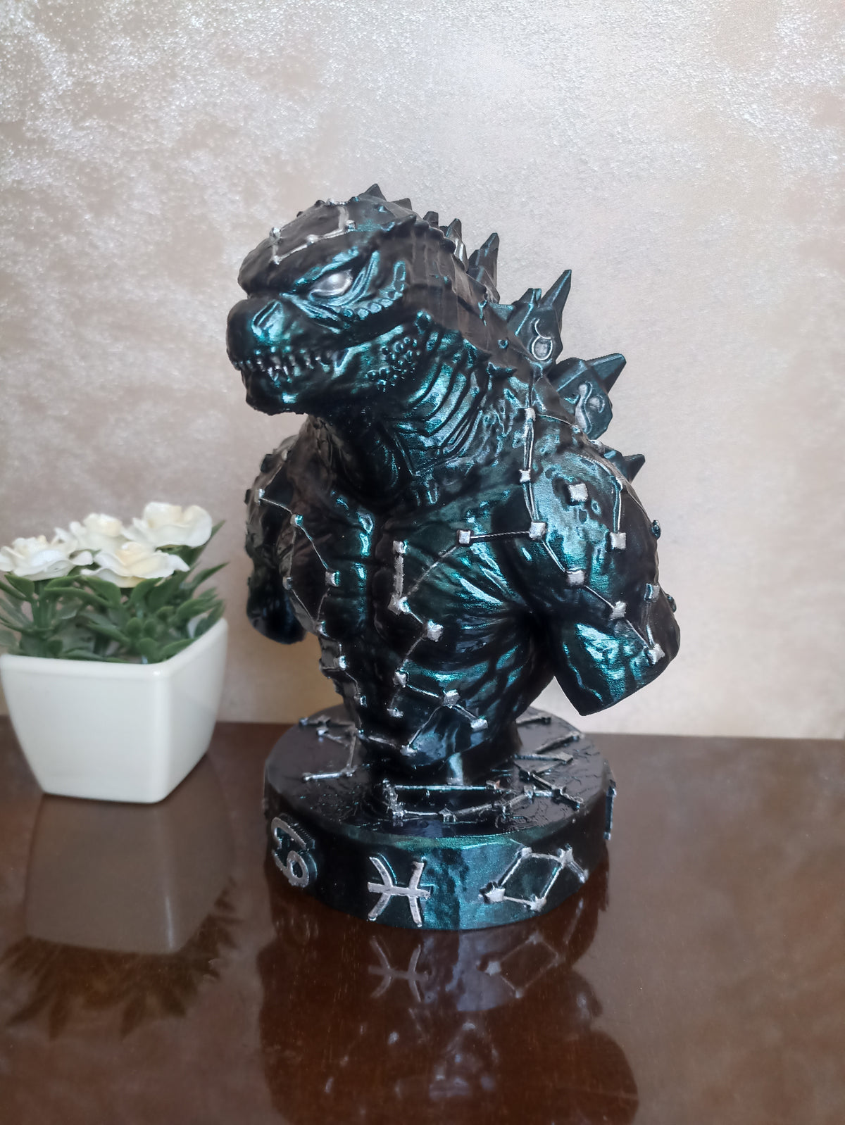 Cosmic Godzilla Bust