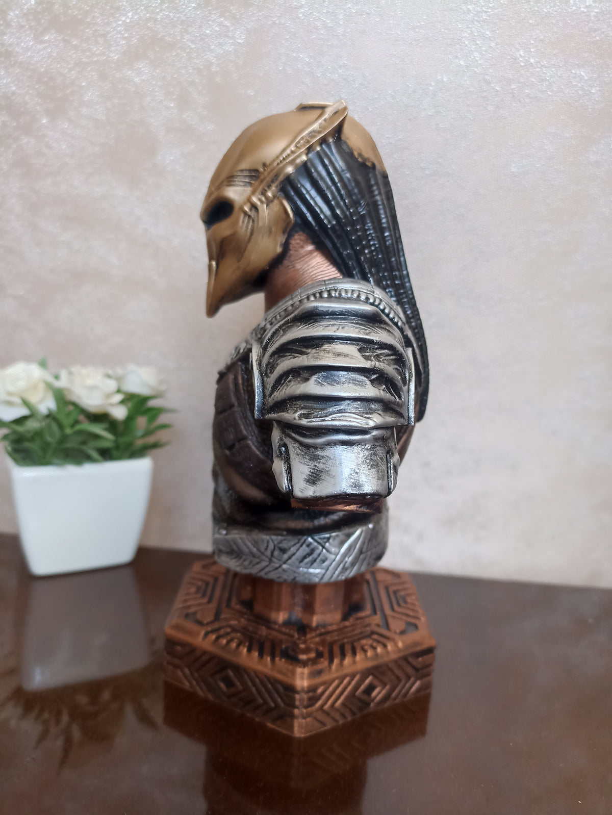 Young Predator Bust, 3D Printed Figure