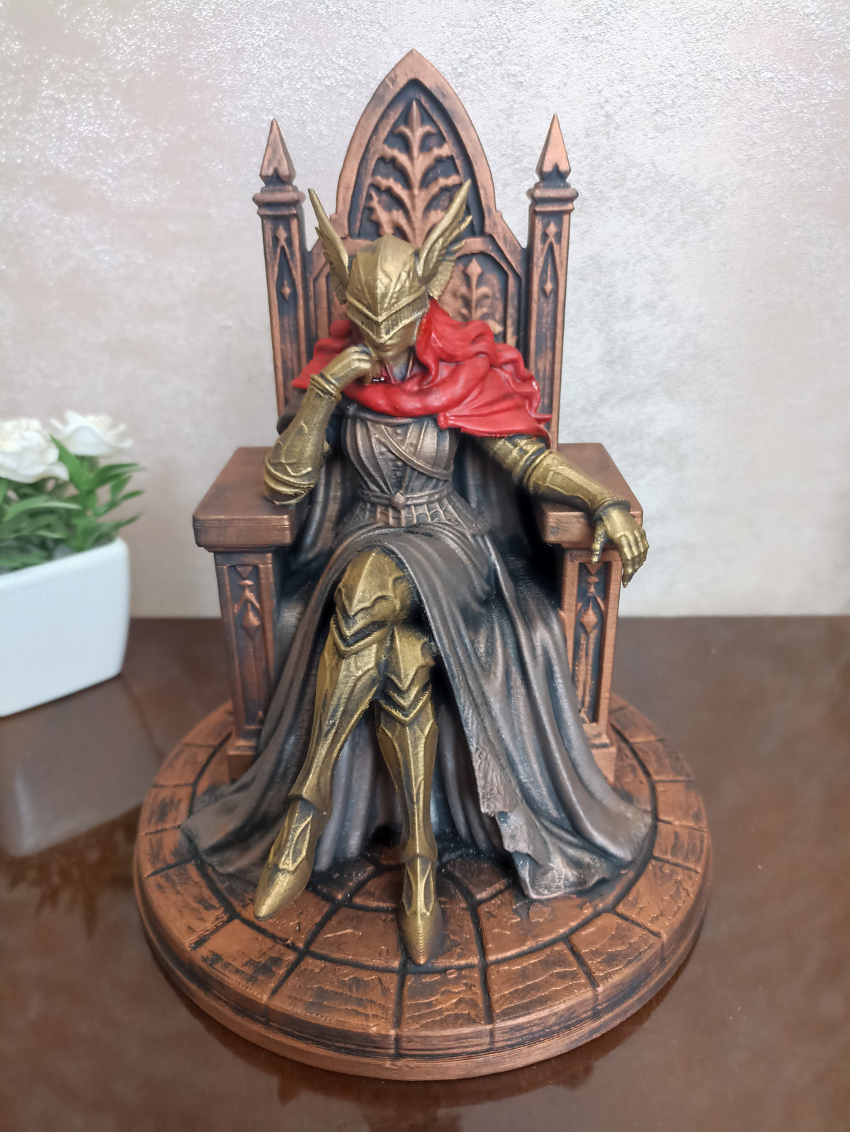 Malenia on Throne Figure