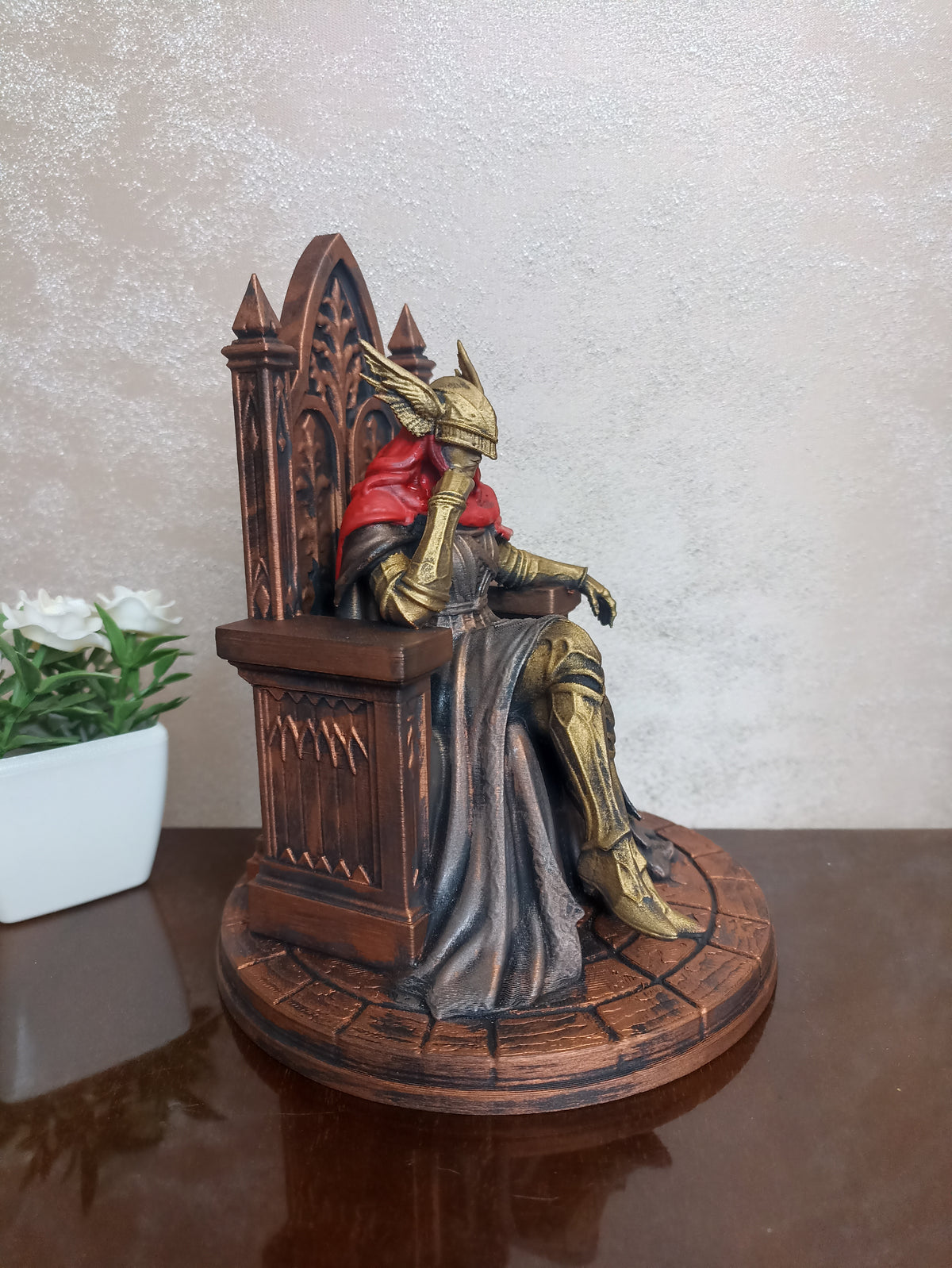 Malenia on Throne Figure