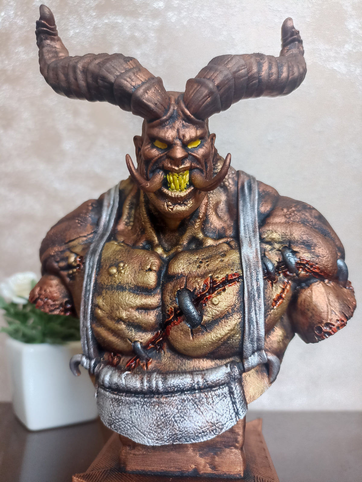 Butcher Bust, 3D Printed Figure