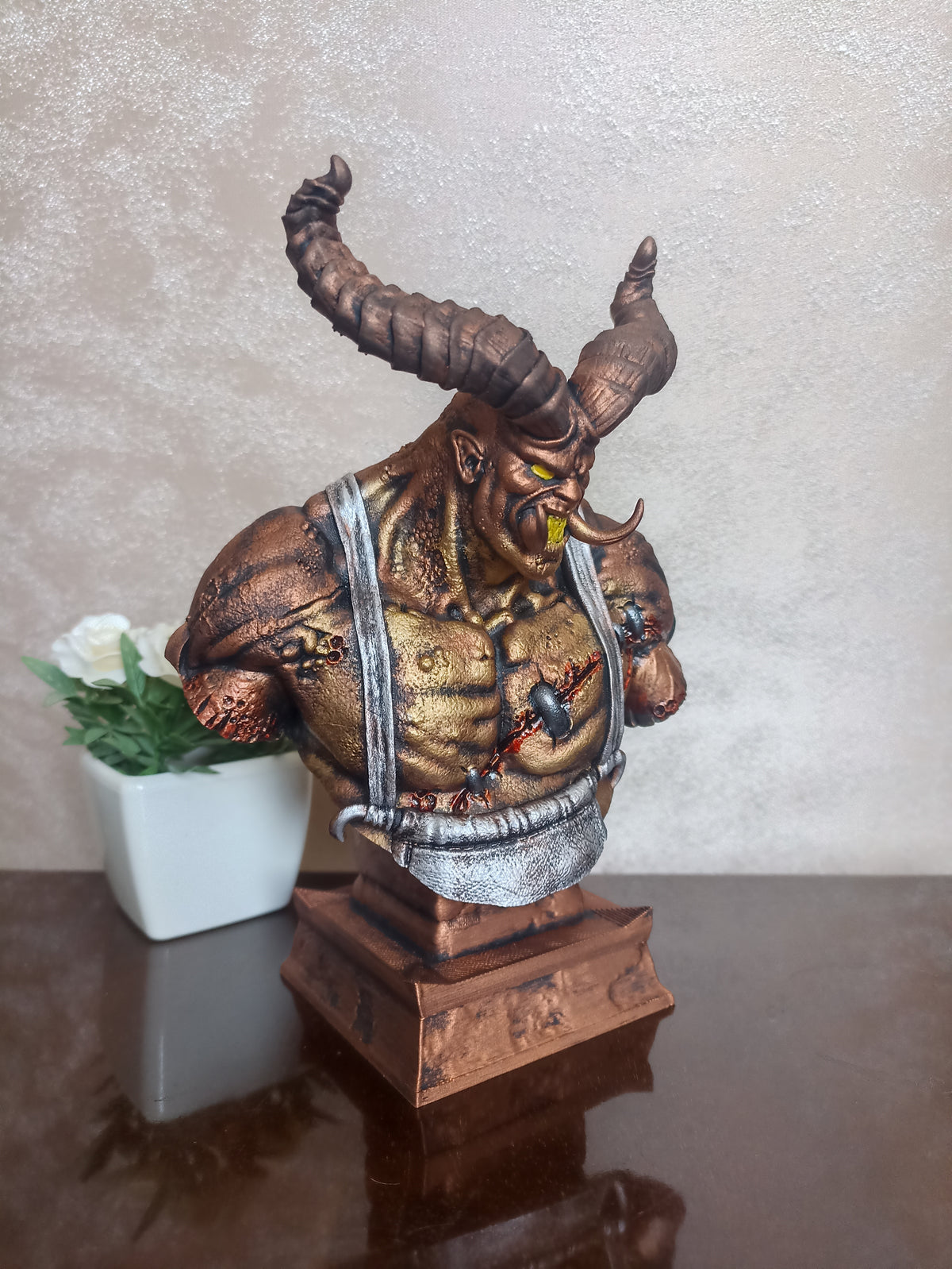 Butcher Bust, 3D Printed Figure