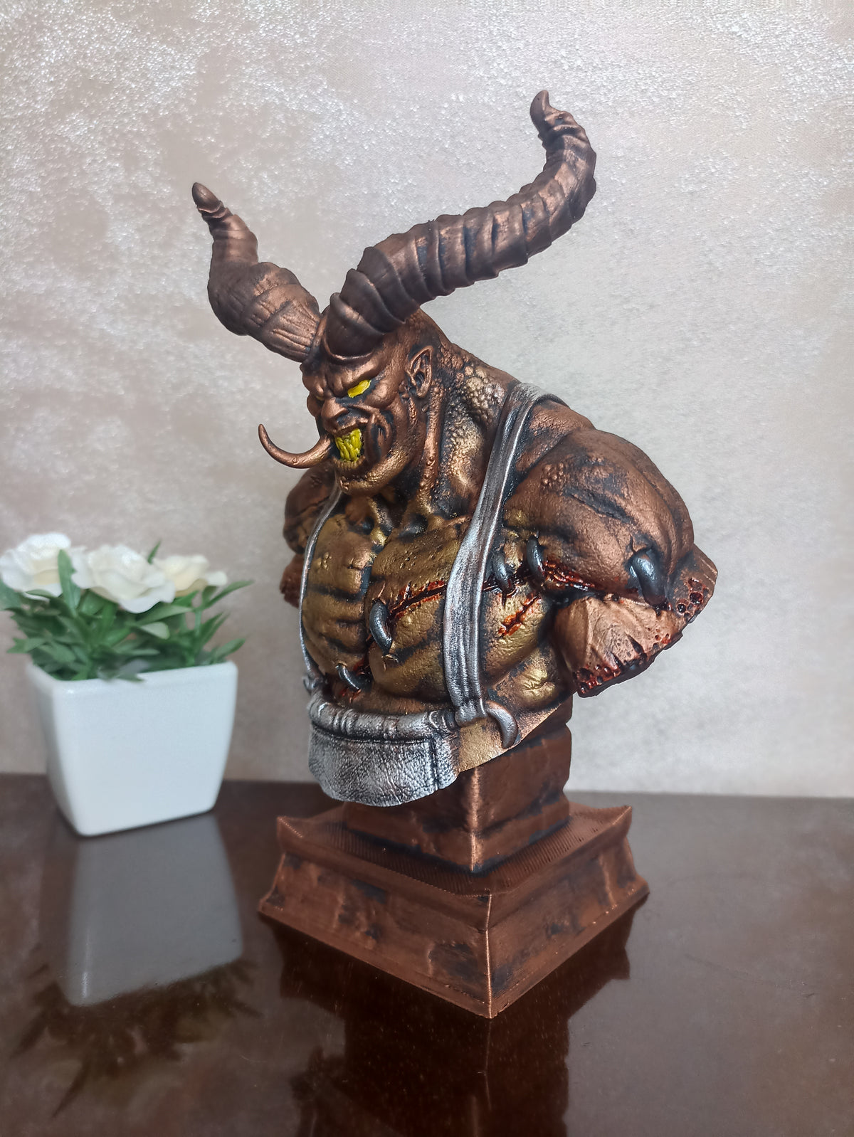 Butcher Bust, 3D Printed Figure