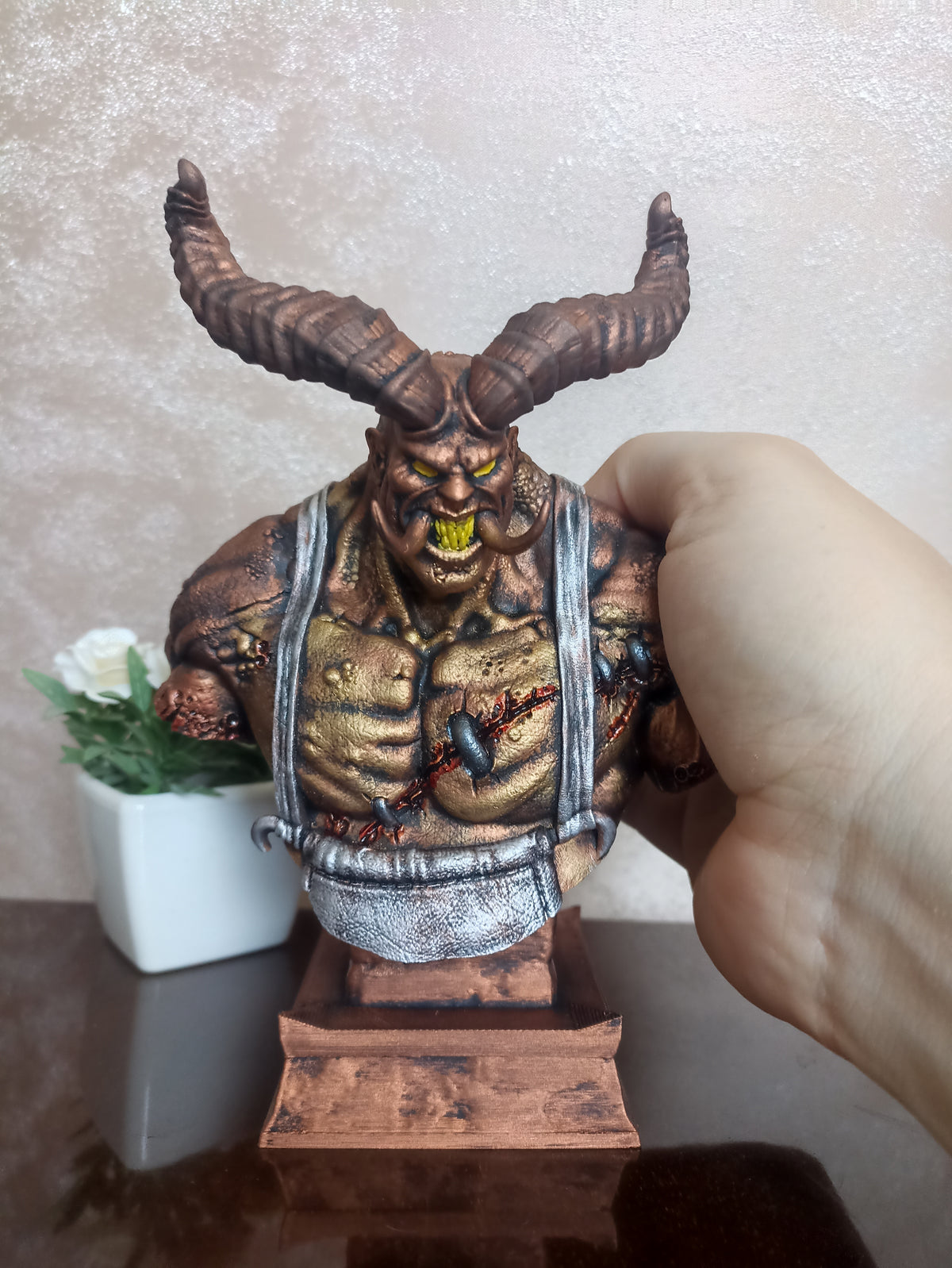 Butcher Bust, 3D Printed Figure
