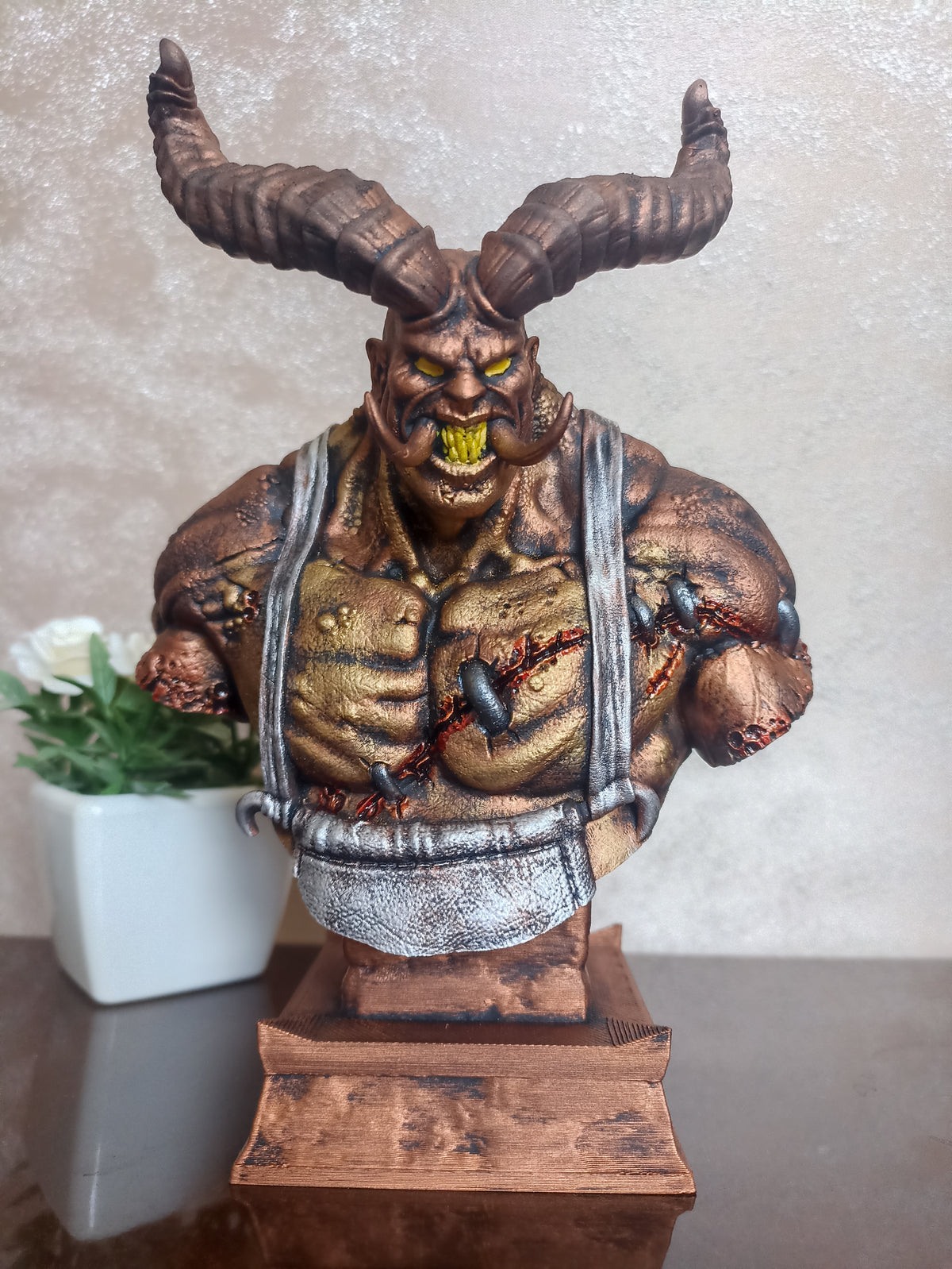 Butcher Bust, 3D Printed Figure