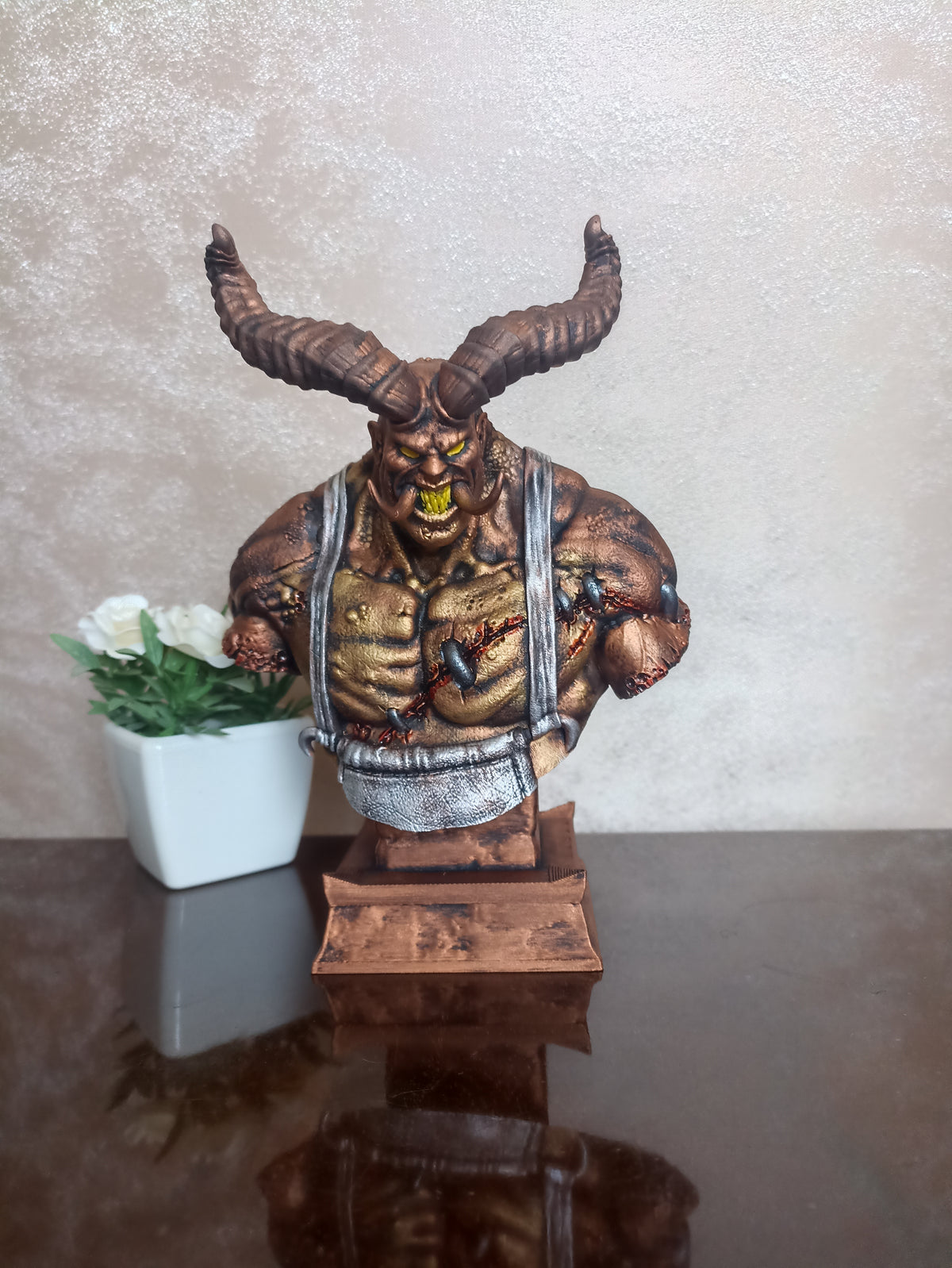 Butcher Bust, 3D Printed Figure