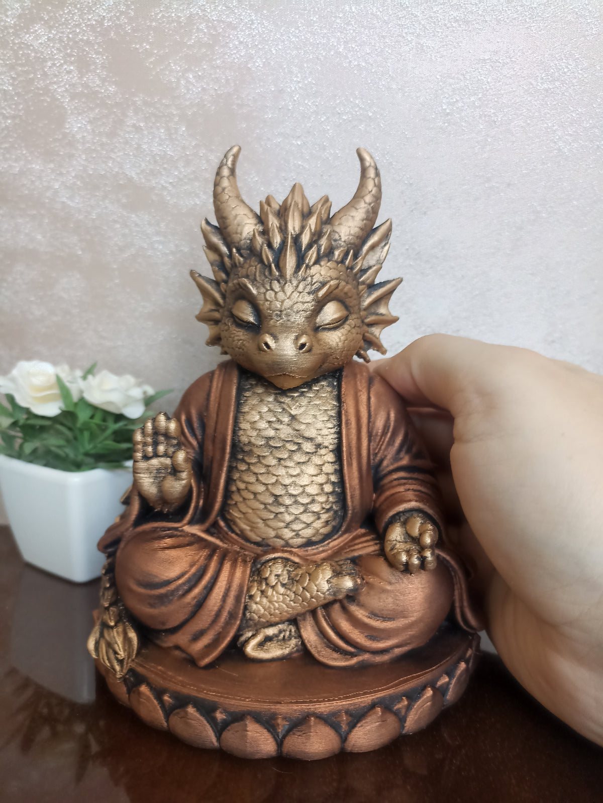 Dragon Buddha Statue