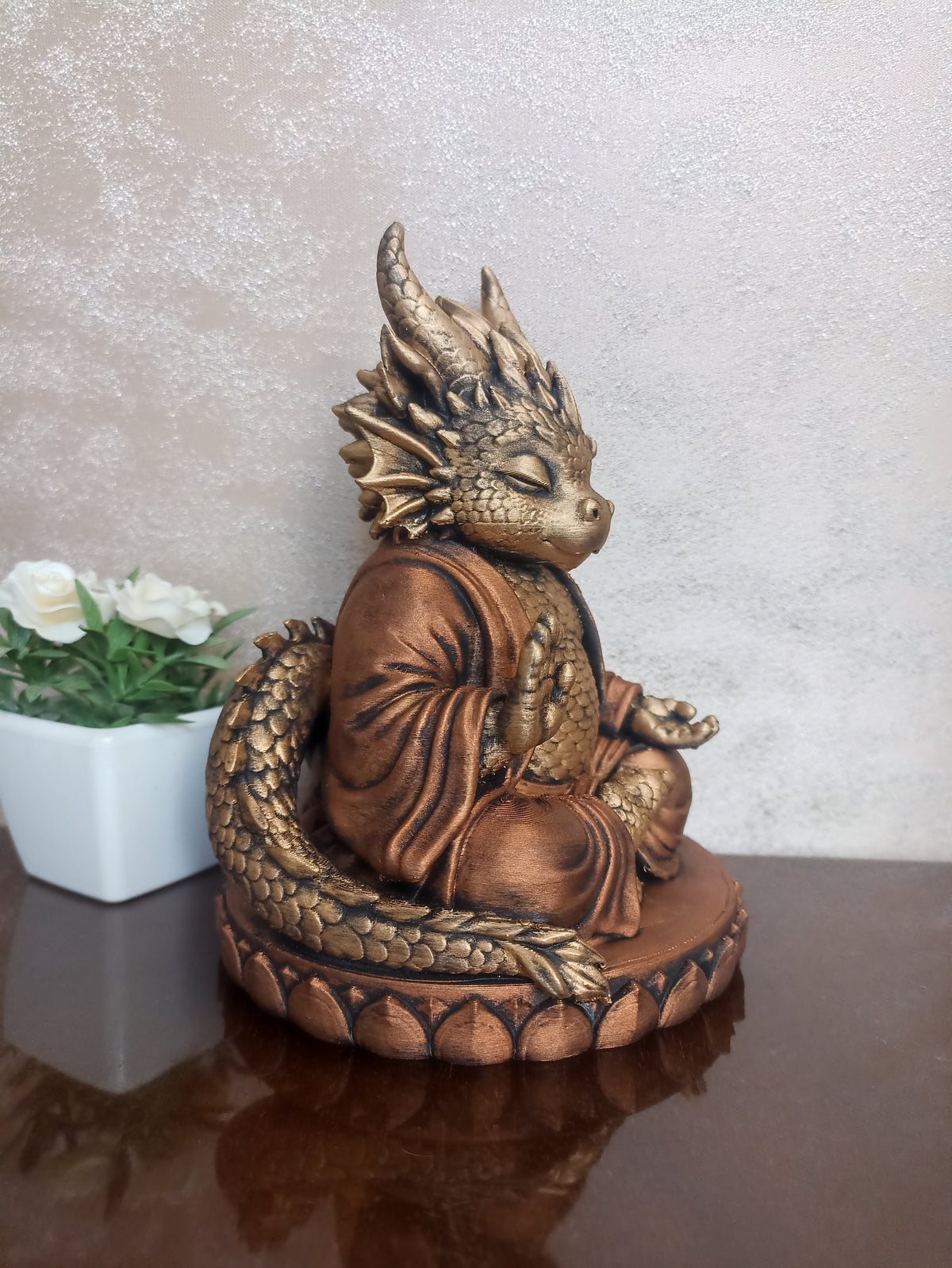 Dragon Buddha Statue
