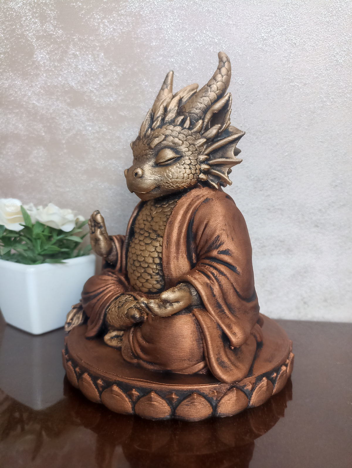 Dragon Buddha Statue