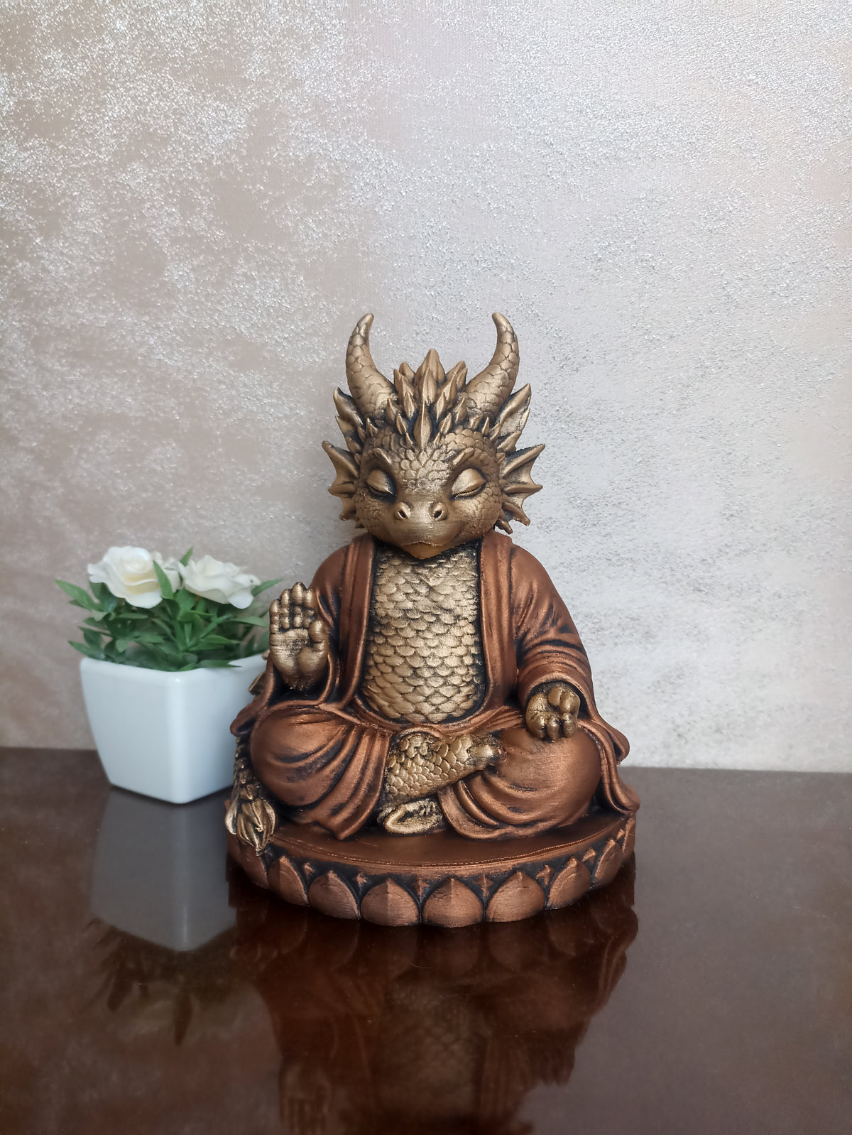 Dragon Buddha Statue