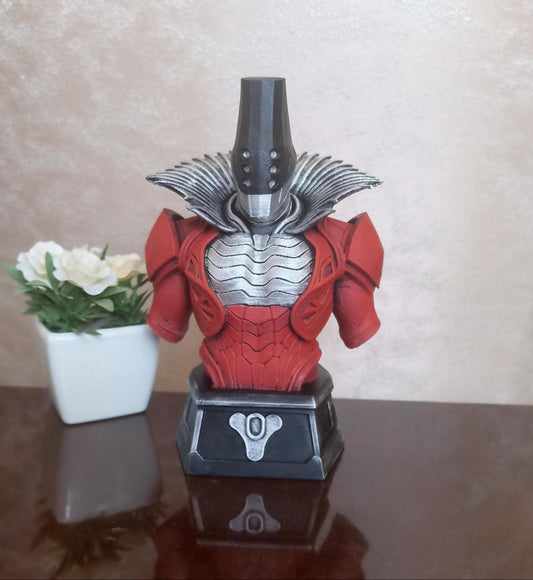 Rhulk bust 3D printed resin statue, Destiny 2 fan art collectible figure