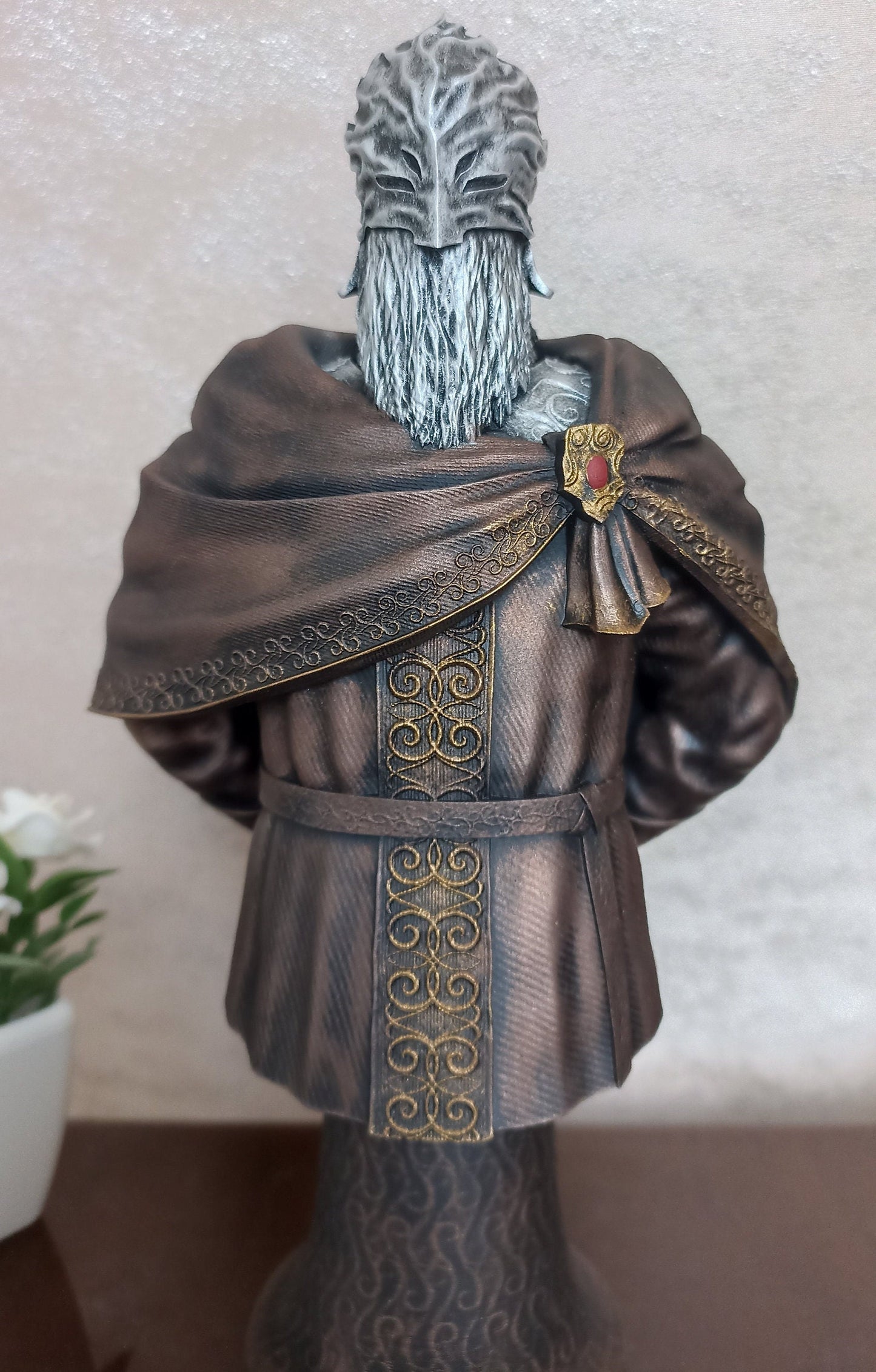 Elden Ring hand-painted resin figure close-up
