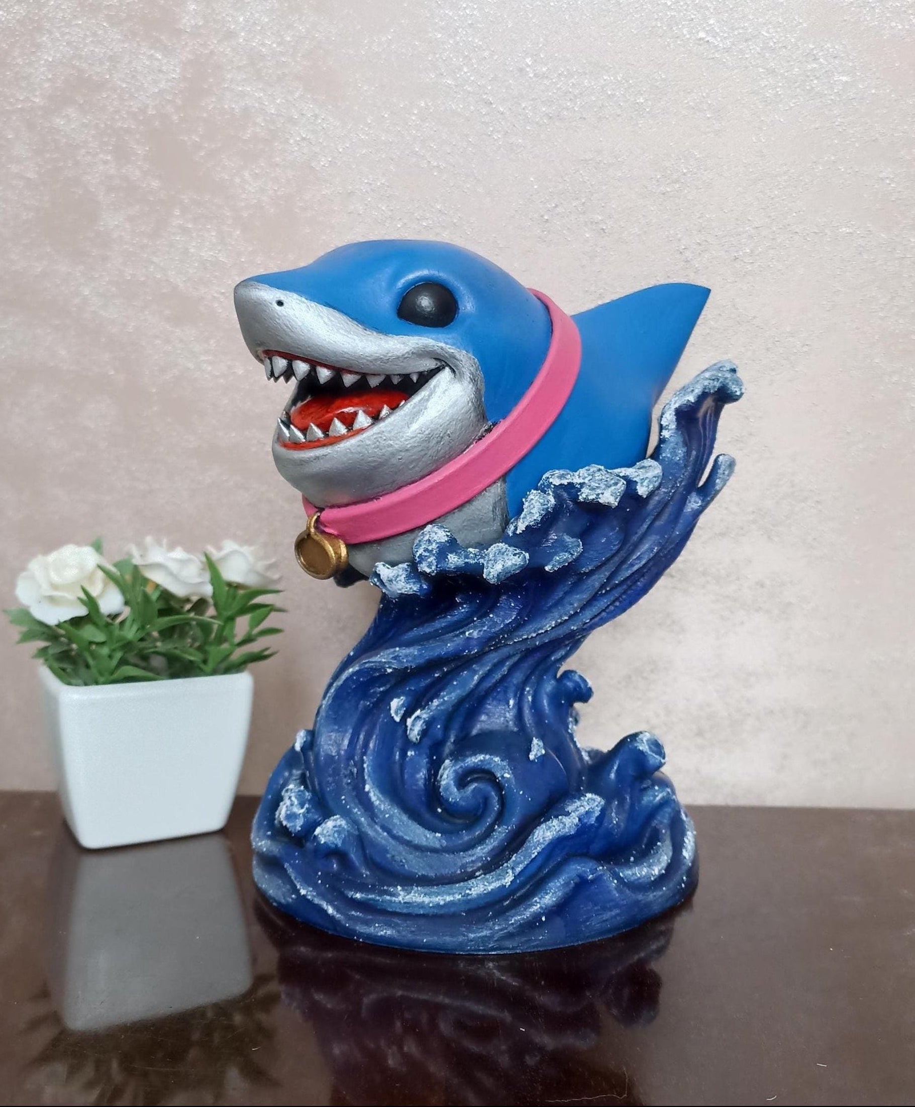 Jeff the Land Shark 3D printed figure