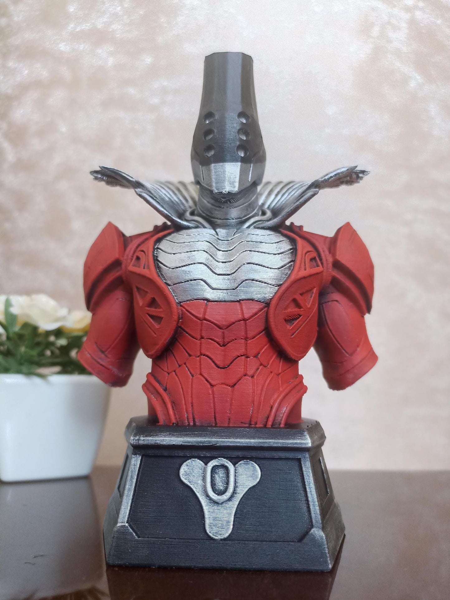 hand-painted resin video game figure