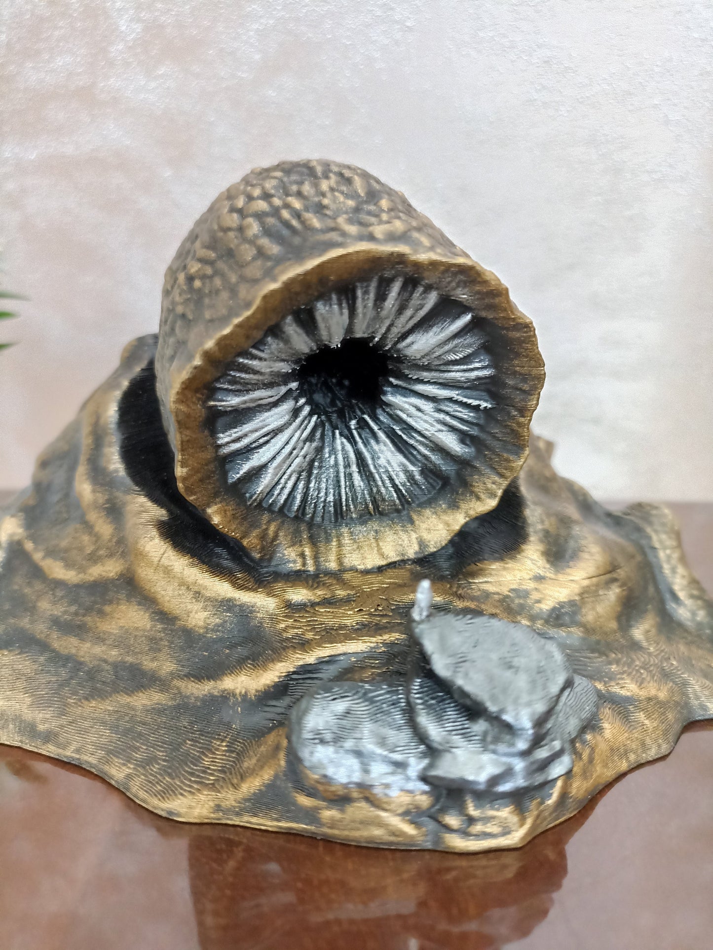 Sandworm diorama detail shot