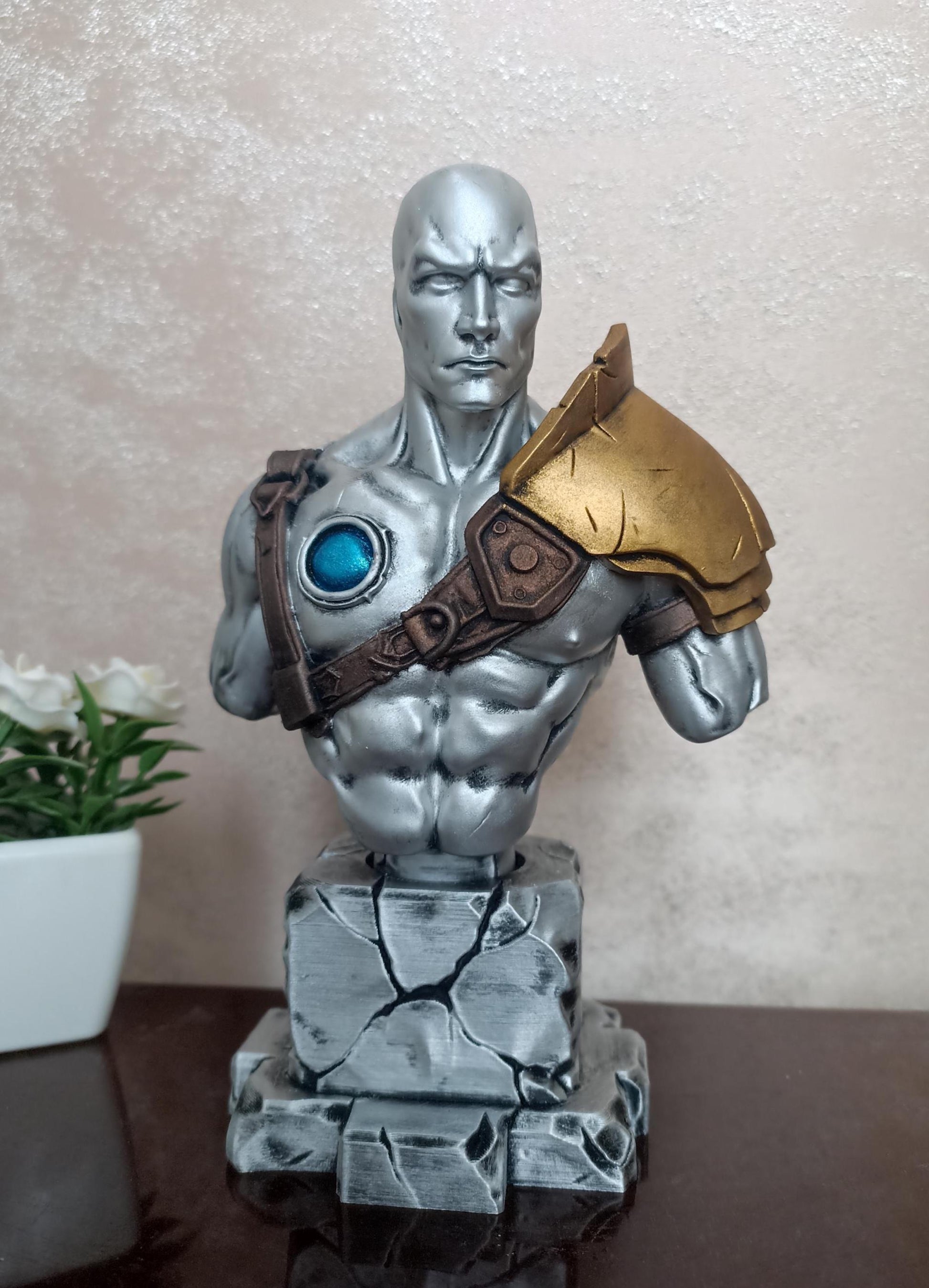 Silver Surfer statue display