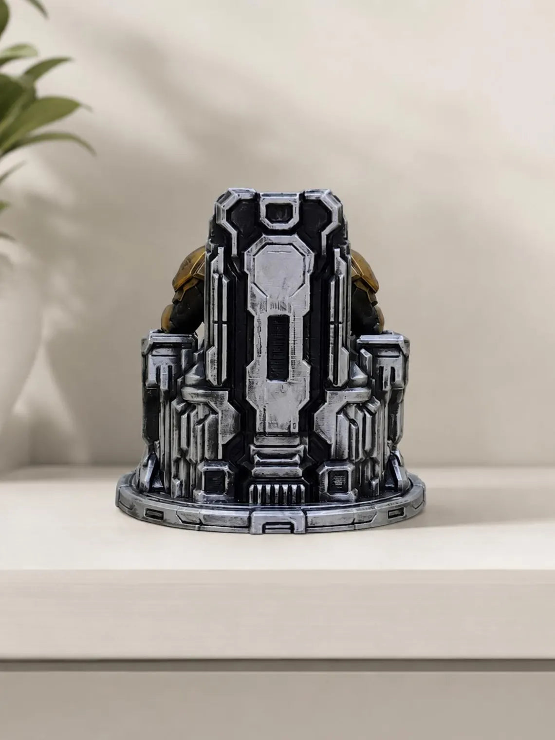 Halo Master Chief Inspired Command Throne Figurine