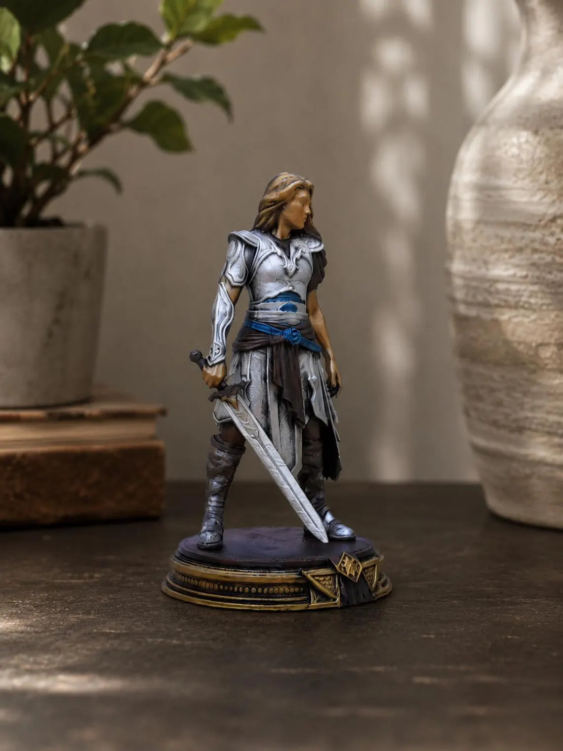 Laufey God of War Figure, Faye Sword Warrior Figurine