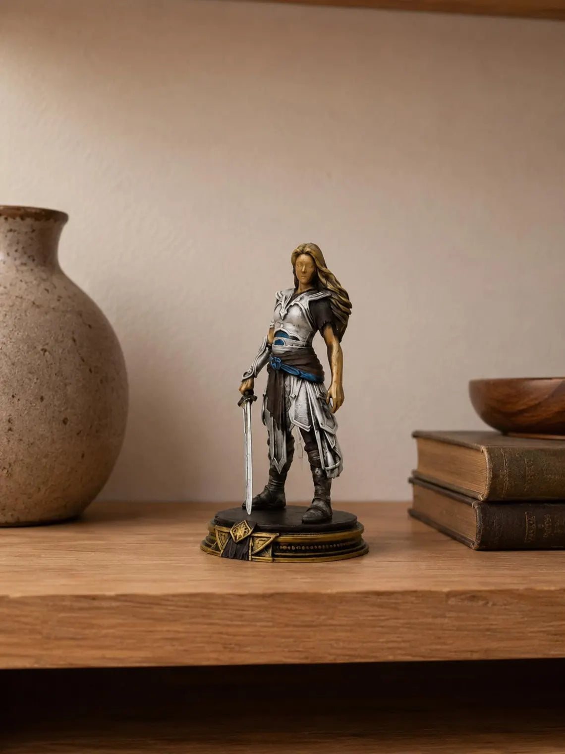 Laufey God of War Figure, Faye Sword Warrior Figurine