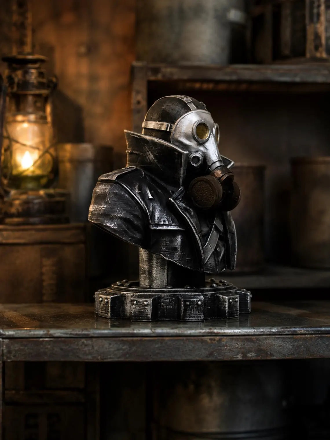 Wasteland Ranger Prop, Fallout Inspired RPG Figure