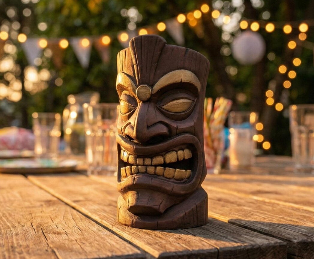 Tiki Totem, Bar Decor Statue