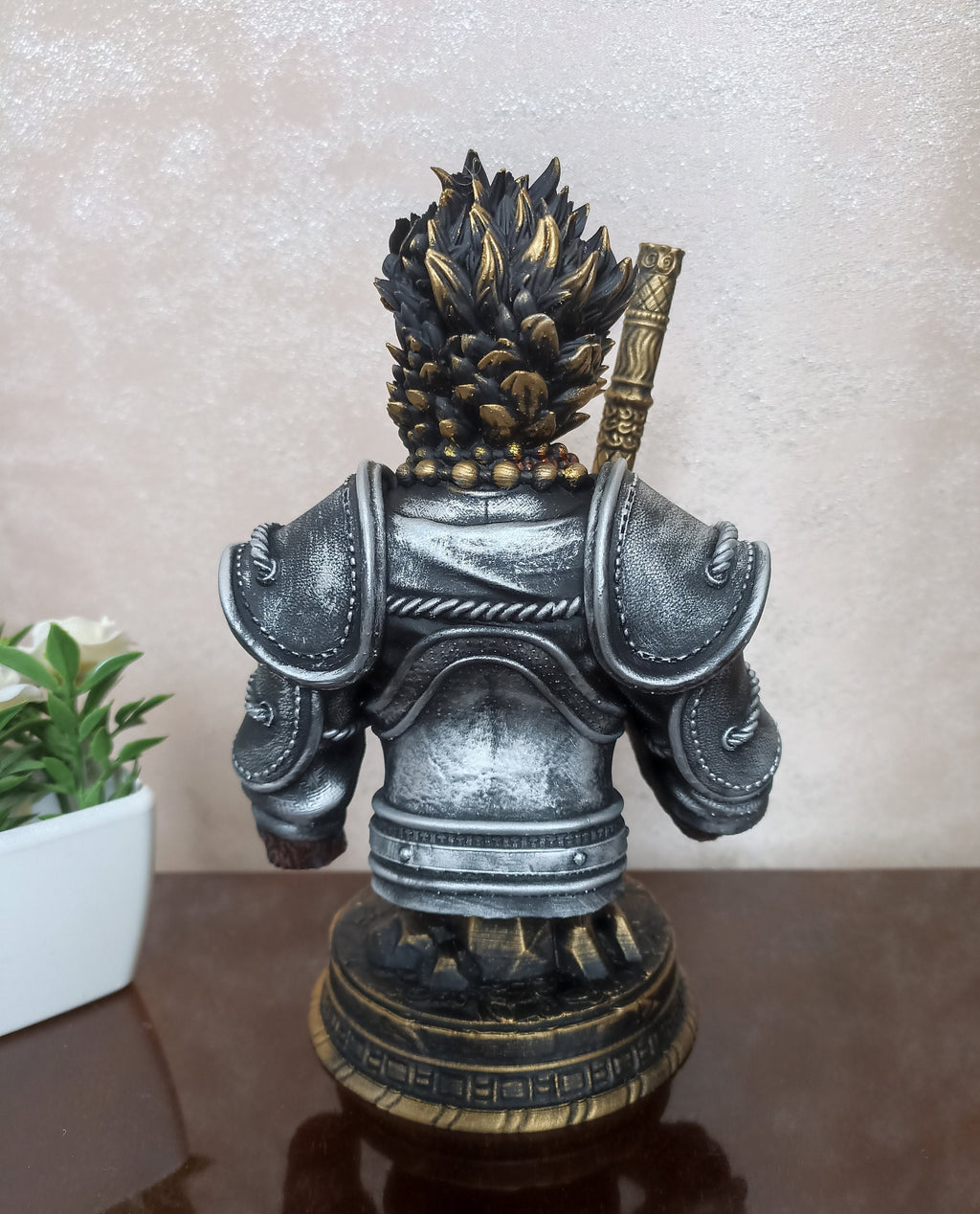Monkey King Bust, Sun Wukong Figure, Black Myth Statue