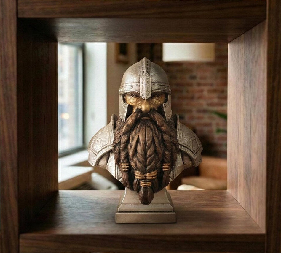 Gimli Bust, LOTR Dwarf Statue