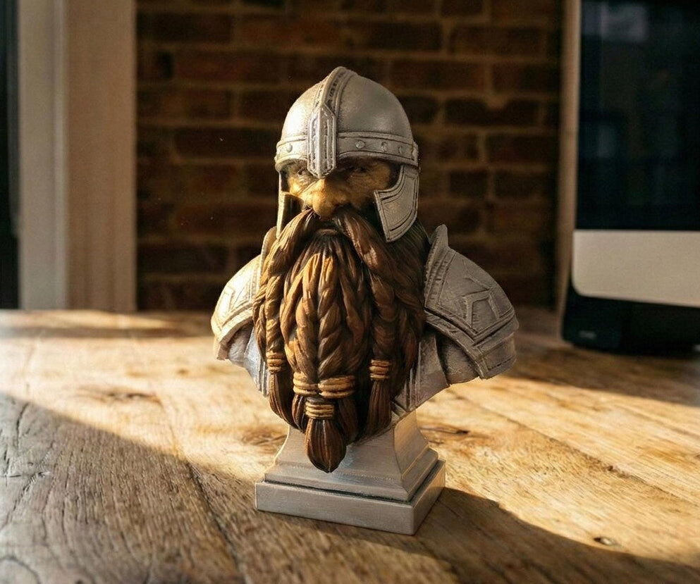 Gimli Bust, LOTR Dwarf Statue