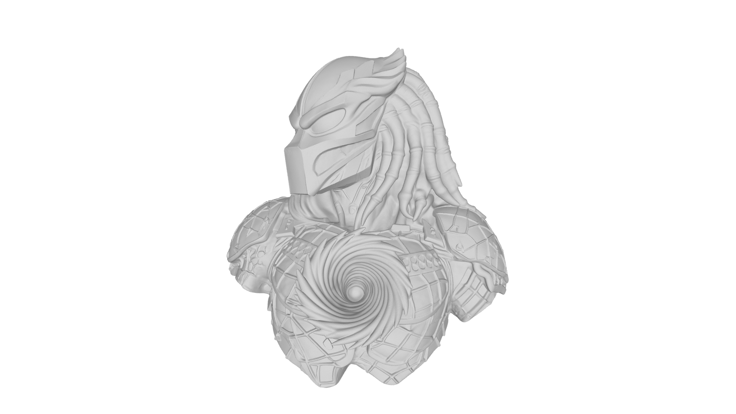Cosmic Predator Bust (STL FILE)