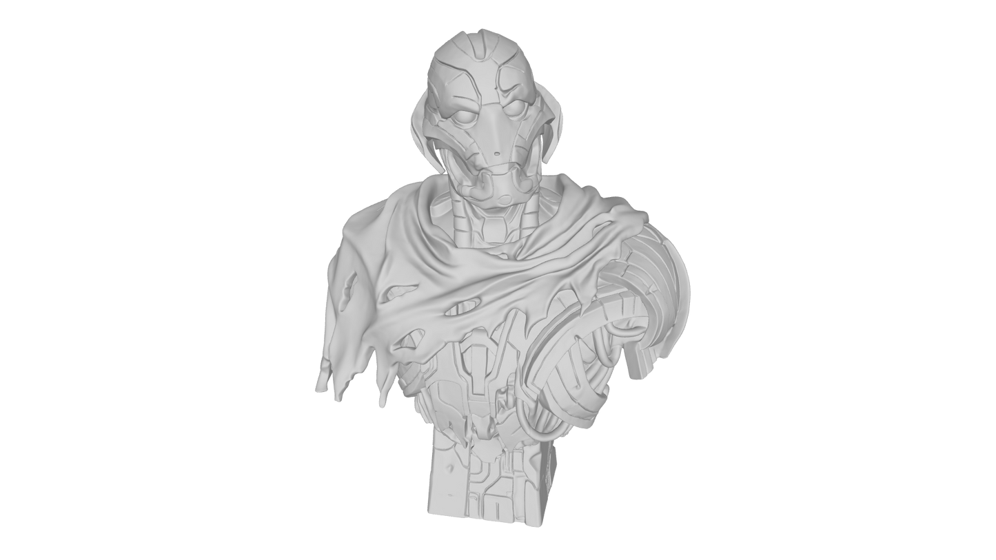 Ultron Bust (STL FILE)