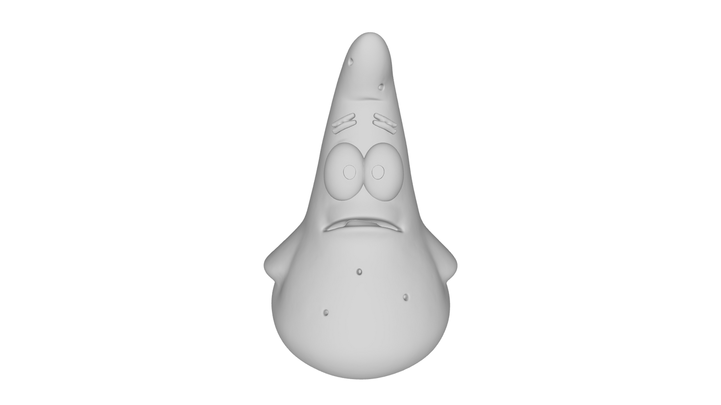 Patrick Star Statue (STL FILE)