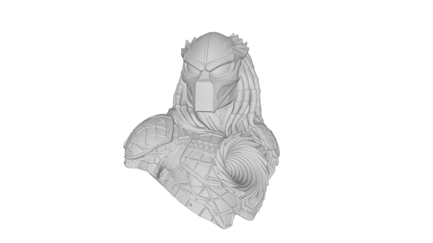 Cosmic Predator Bust (STL FILE)