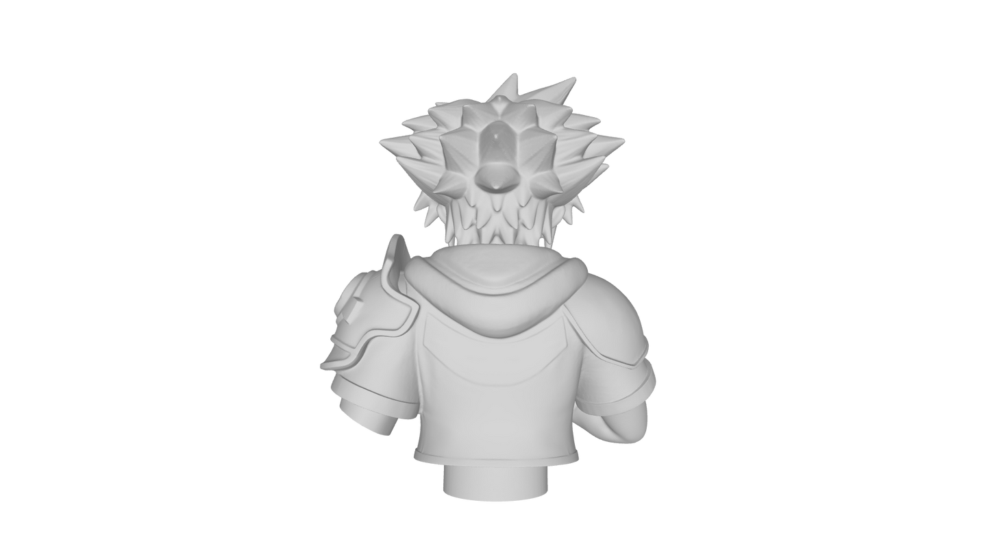 Kingdom Hearts Sora (STL File)