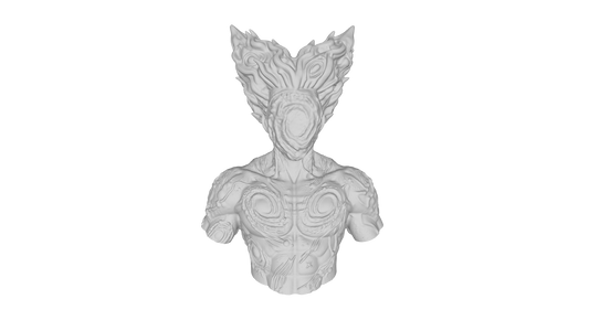 Cosmic Garou Bust (STL FILE)