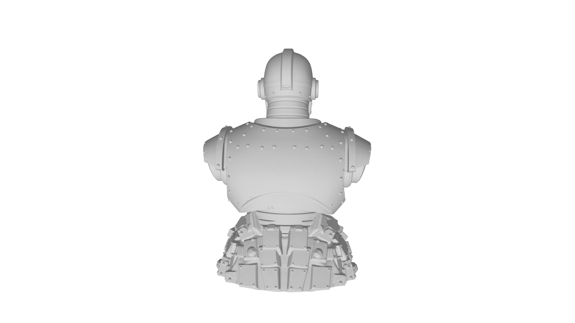 Iron Giant printable model detail, movie fan art figure high detail STL file