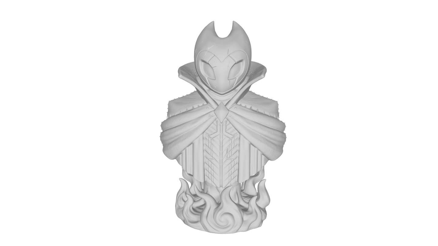 3D printed resin fan art statue collectible