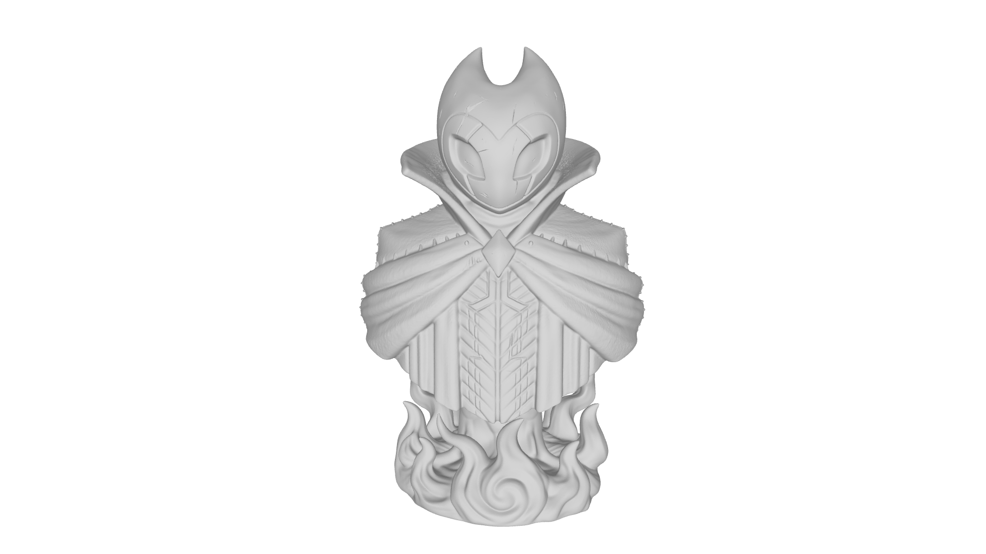 3D printed resin fan art statue collectible